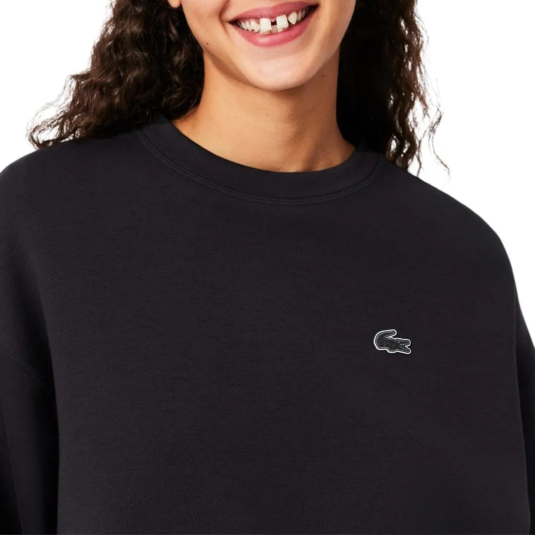 Lacoste womens Back Print Oversized Sweatshirt