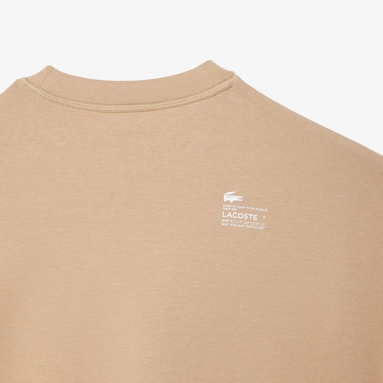 Lacoste Women's Back Print Oversized Sweatshirt