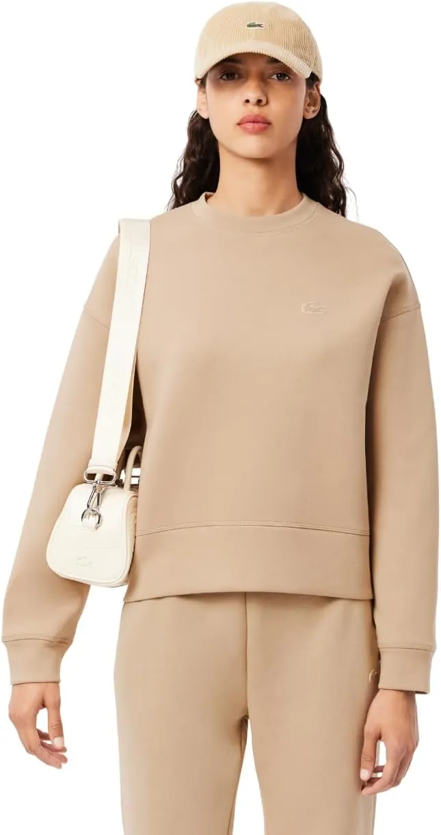 Lacoste Women's Back Print Oversized Sweatshirt