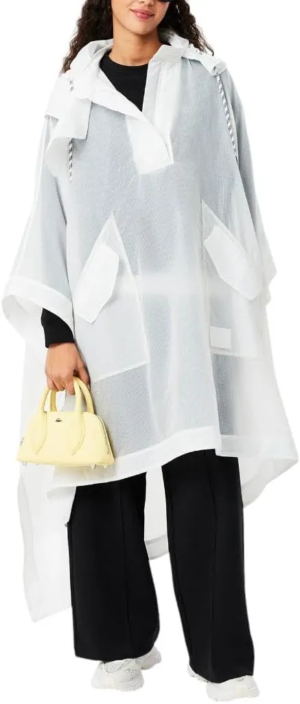 Lacoste womens Back Print Oversized Sweatshirt