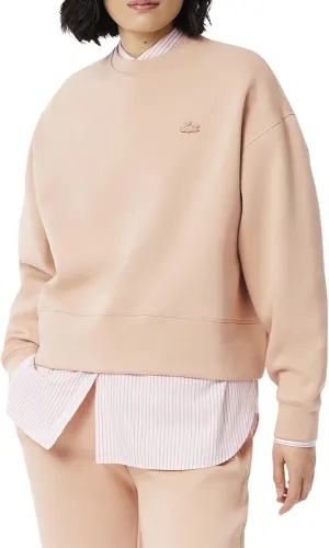 Lacoste Women's Back Print Oversized Sweatshirt
