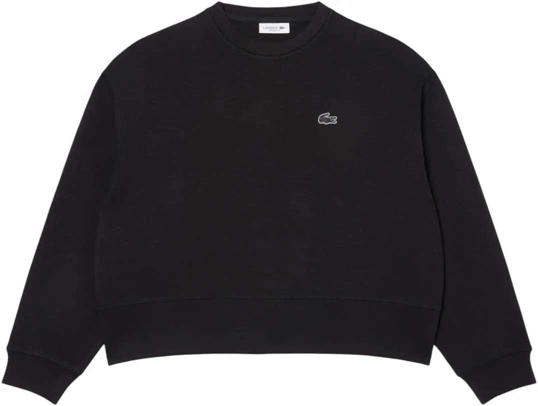 Lacoste womens Back Print Oversized Sweatshirt
