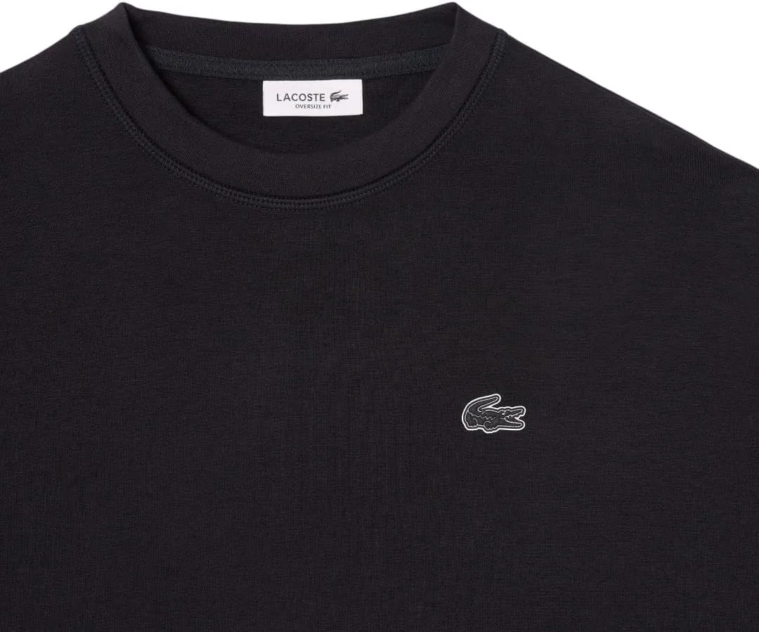 Lacoste womens Back Print Oversized Sweatshirt