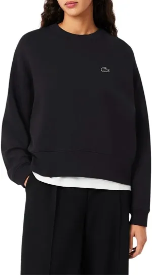 Lacoste womens Back Print Oversized Sweatshirt