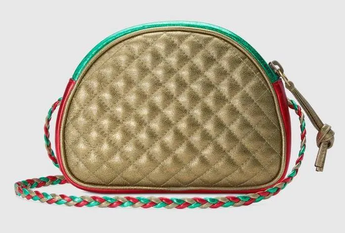 Laminated Leather Mini Bag