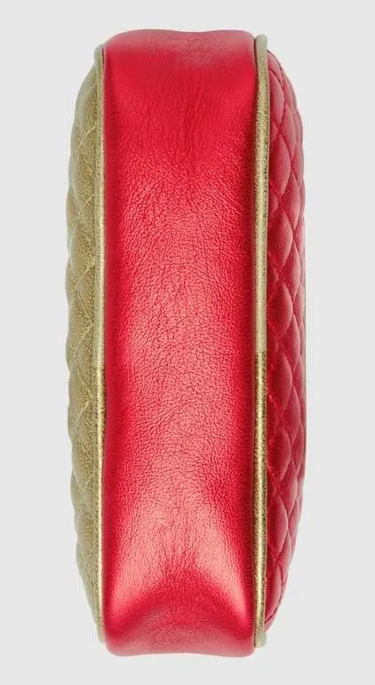Laminated Leather Mini Bag