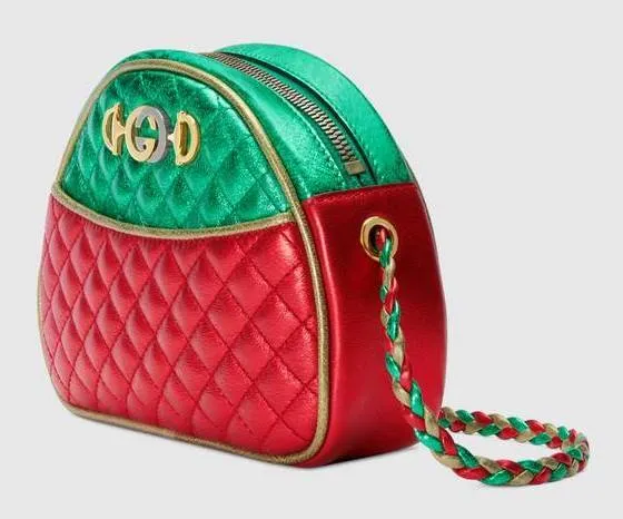 Laminated Leather Mini Bag