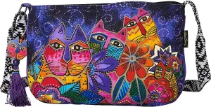 Laurel Burch Crossbody Bag (Laurel's Garden)