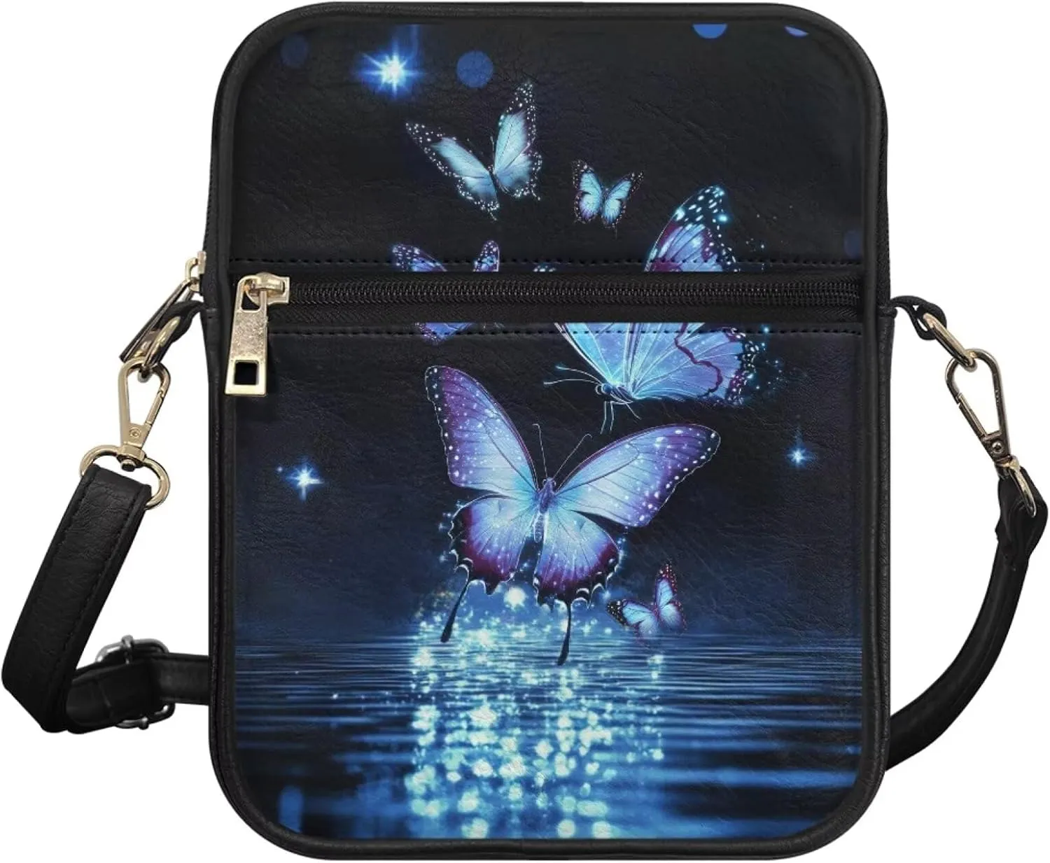Leather Small Crossbody Bags for Women Cross Body Shoulder Purse Trendy Crossbody Phone Purses Handbags