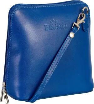 LiaTalia Genuine Italian Leather Small Crossbody Bag for Women – Handmade Mini Shoulder Purse from Florence Tuscany – Abby