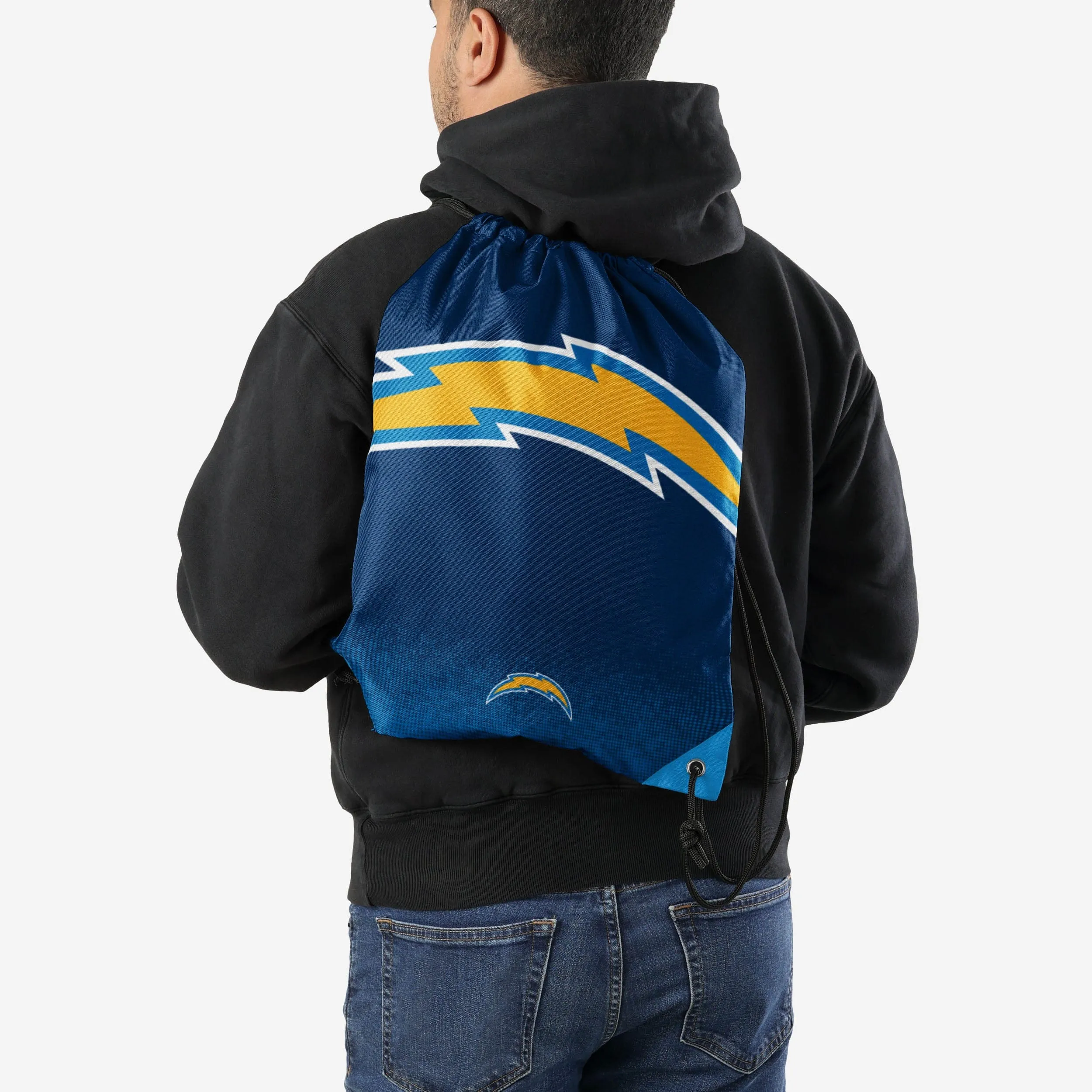 Los Angeles Chargers Gradient Drawstring Backpack