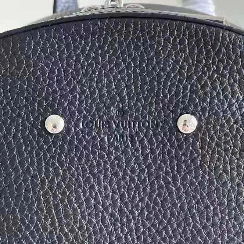 Louis Vuitton LV Unisex Armand Backpack Exterior Taurillon Cowhide Leather