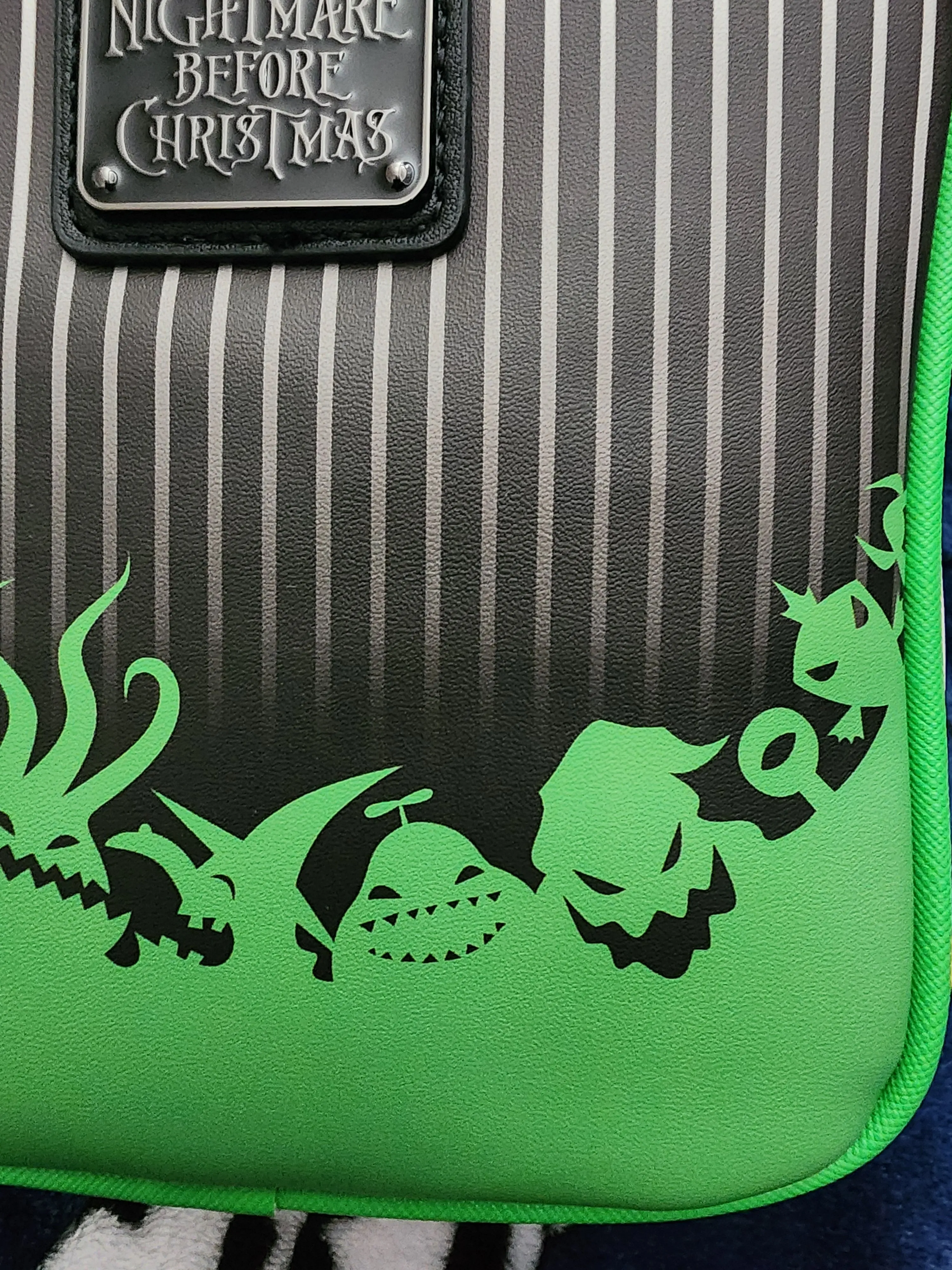 Loungefly Disney Nightmare Before Christmas Zero Wreath Crossbody Bag