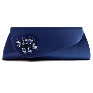Lunar  Sabrina corsage handbag  Navy
