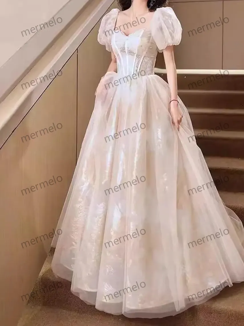 Luxury Champagne Evening Dress,Sweetheart Birthday Graduation Bridesmaid Dress,Cocktail Dress,Fairy Ball Gown,Wedding Party Gowns,Prom Dress