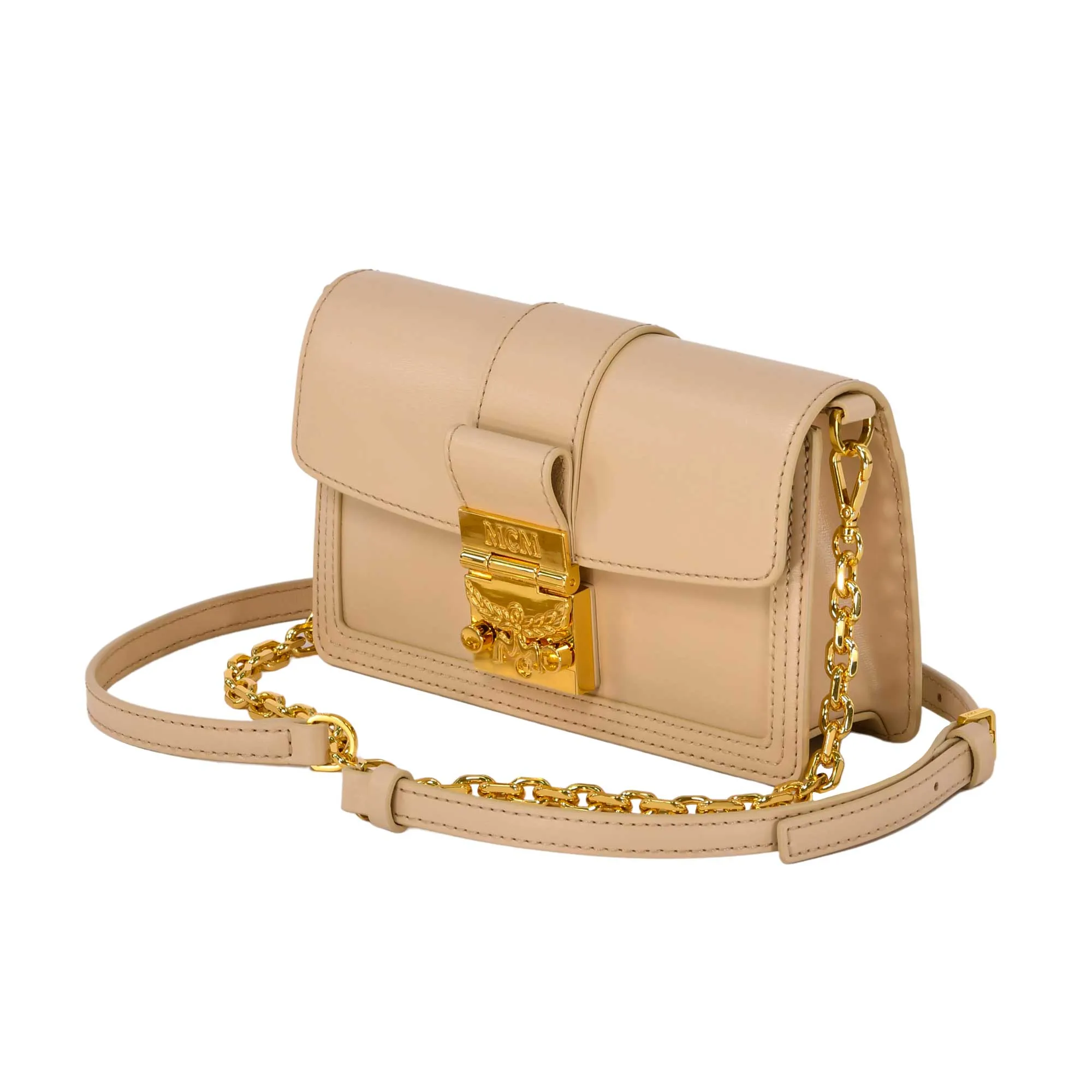 MCM A petite crossbody companion with a monumental presence  AW22