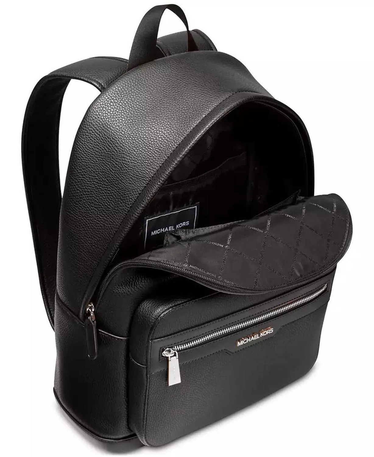 Men's Malone Leather Logo Backpack