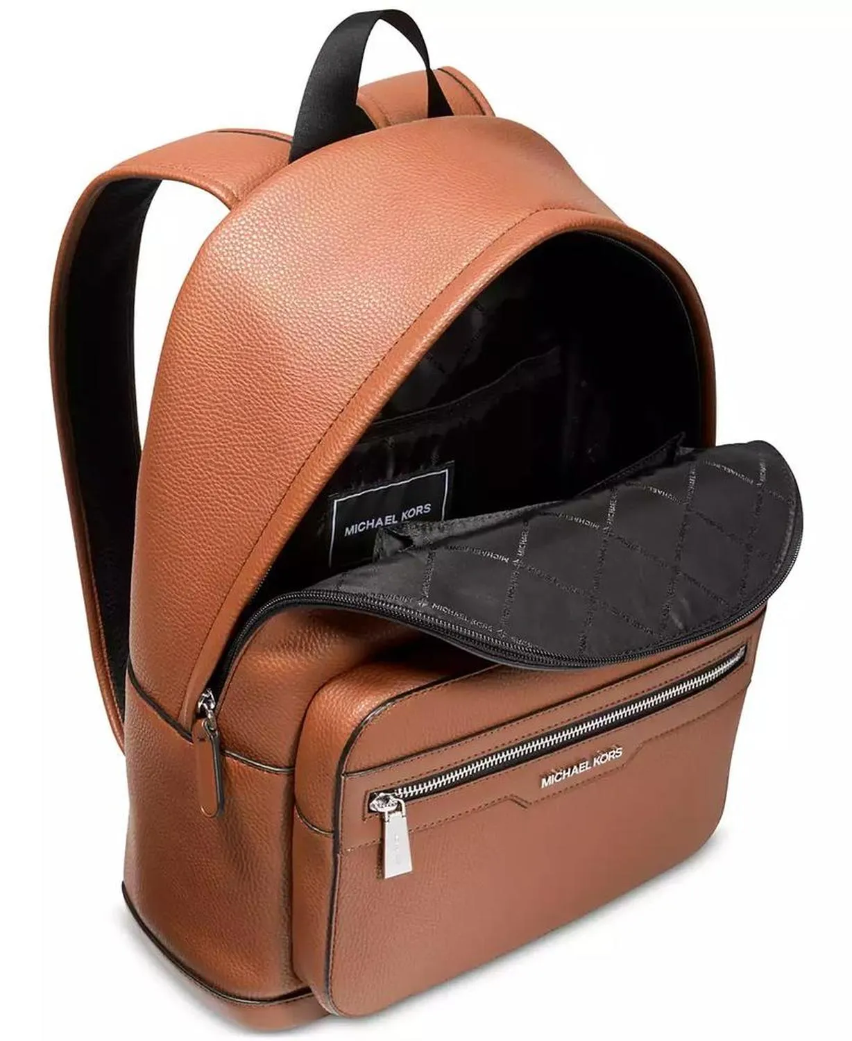 Men's Malone Leather Logo Backpack