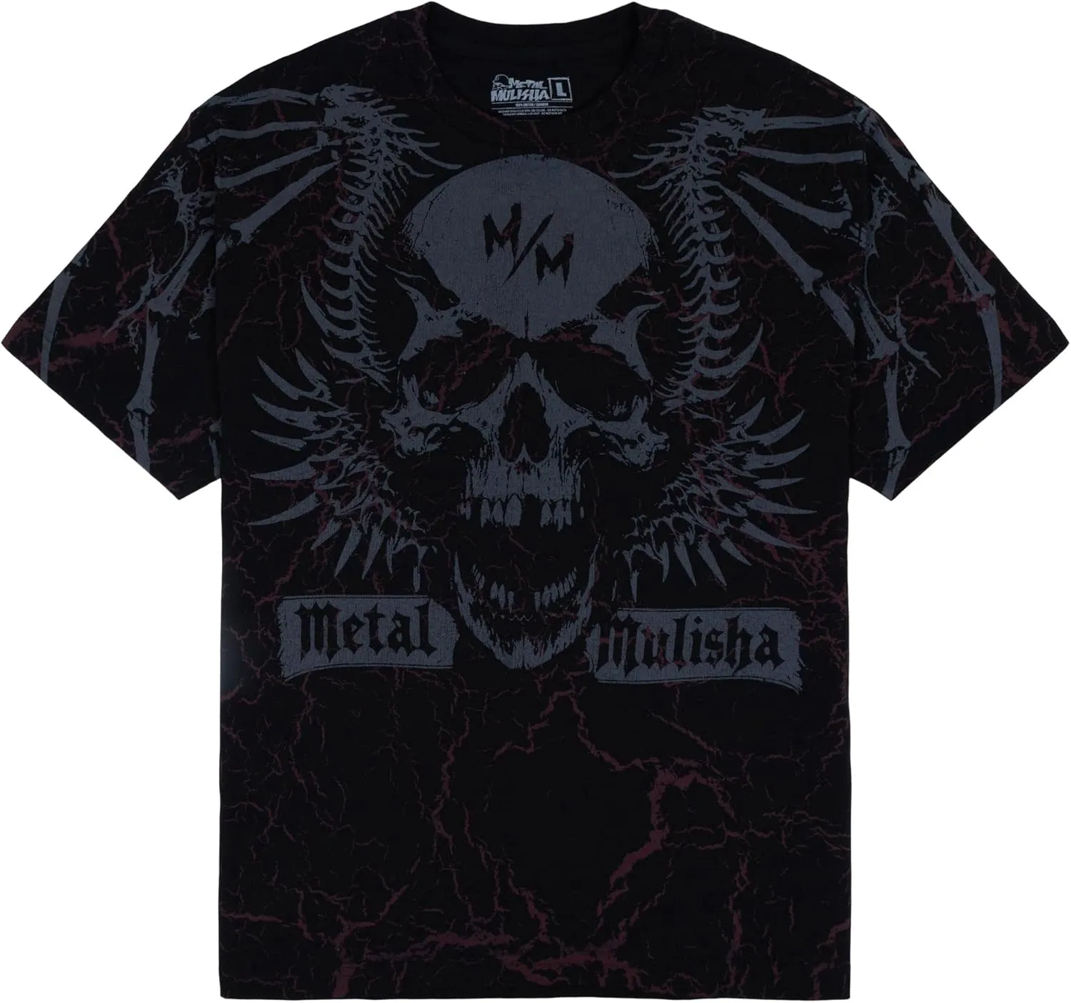 Metal Mulisha Motoskull Tee, Black
