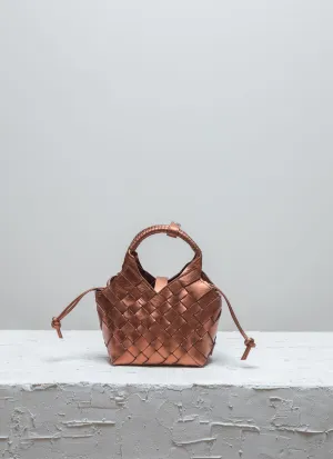 MISU MINI Copper Metallic Crossbody bag