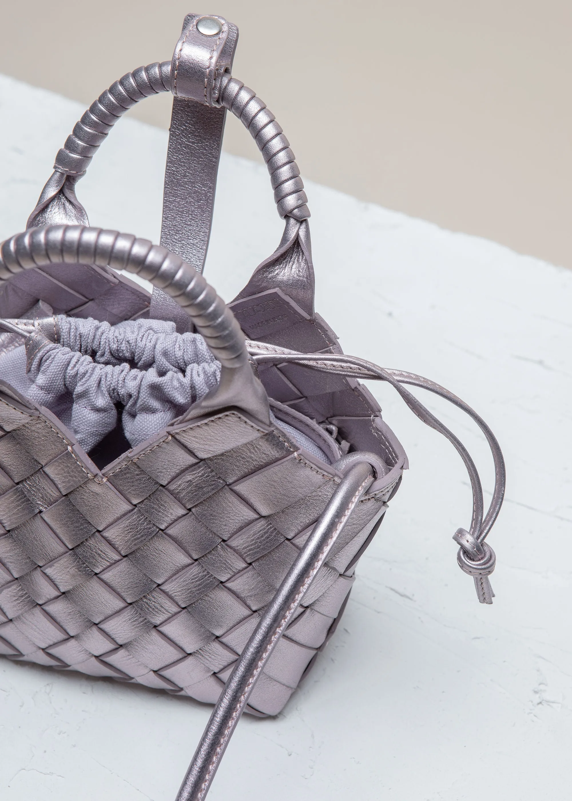 MISU MINI Rose Metallic Crossbody bag