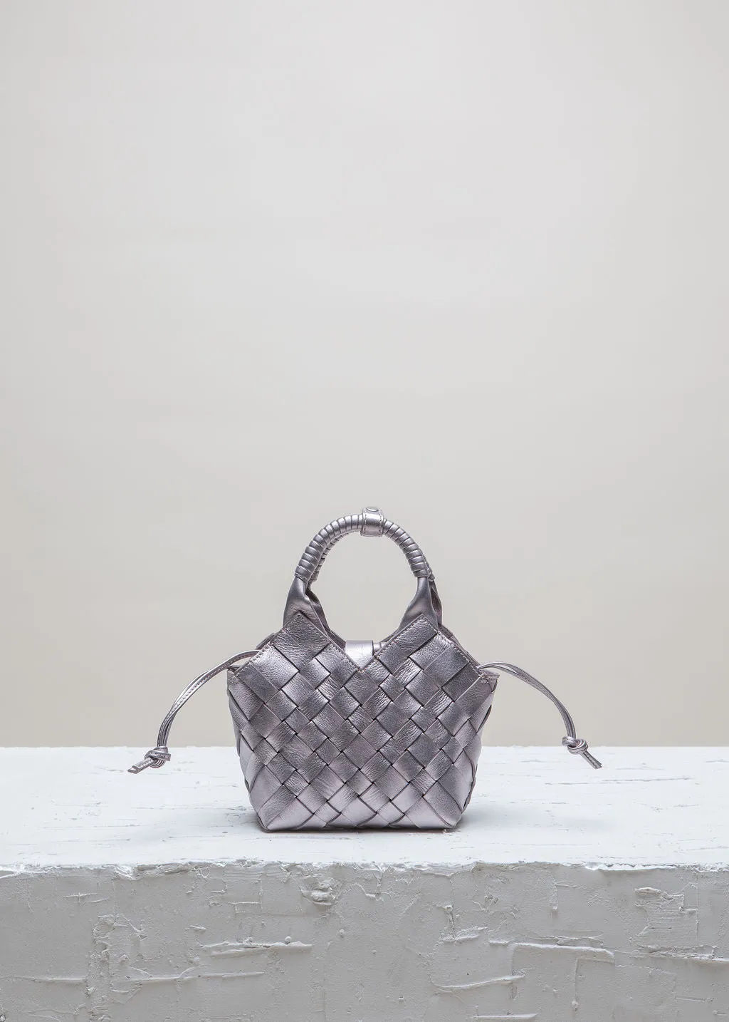 MISU MINI Rose Metallic Crossbody bag