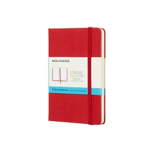 Moleskine Classic Collection Pocket Notebook 90x140 Scarlet Red