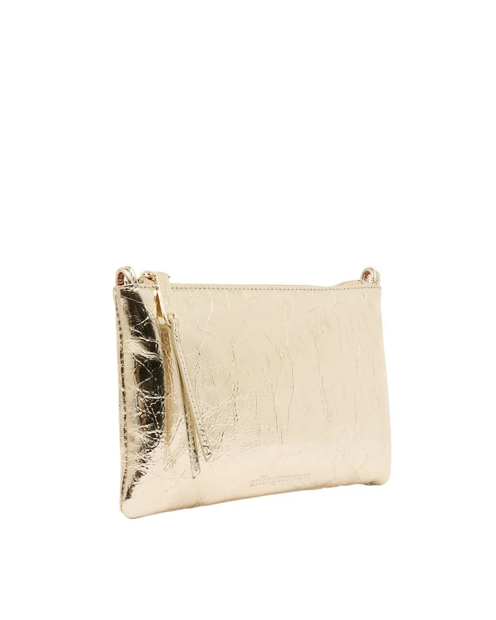 Molly Crossbody - Gold Crinkle