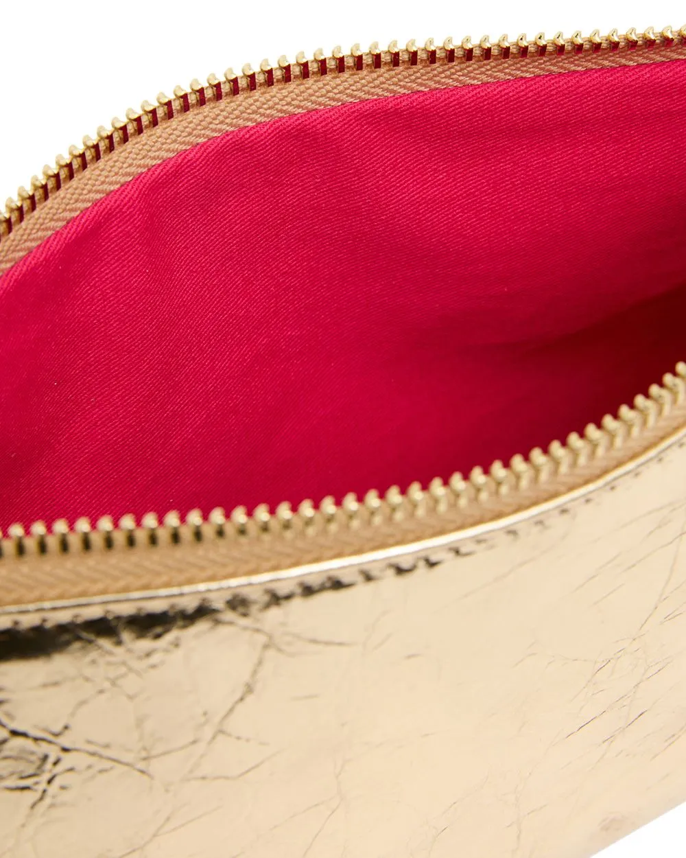 Molly Crossbody - Gold Crinkle