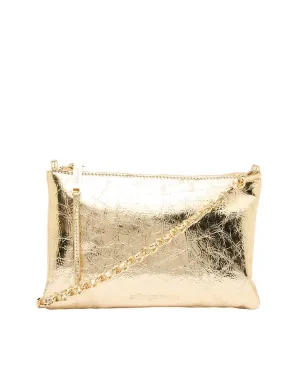 Molly Crossbody - Gold Crinkle