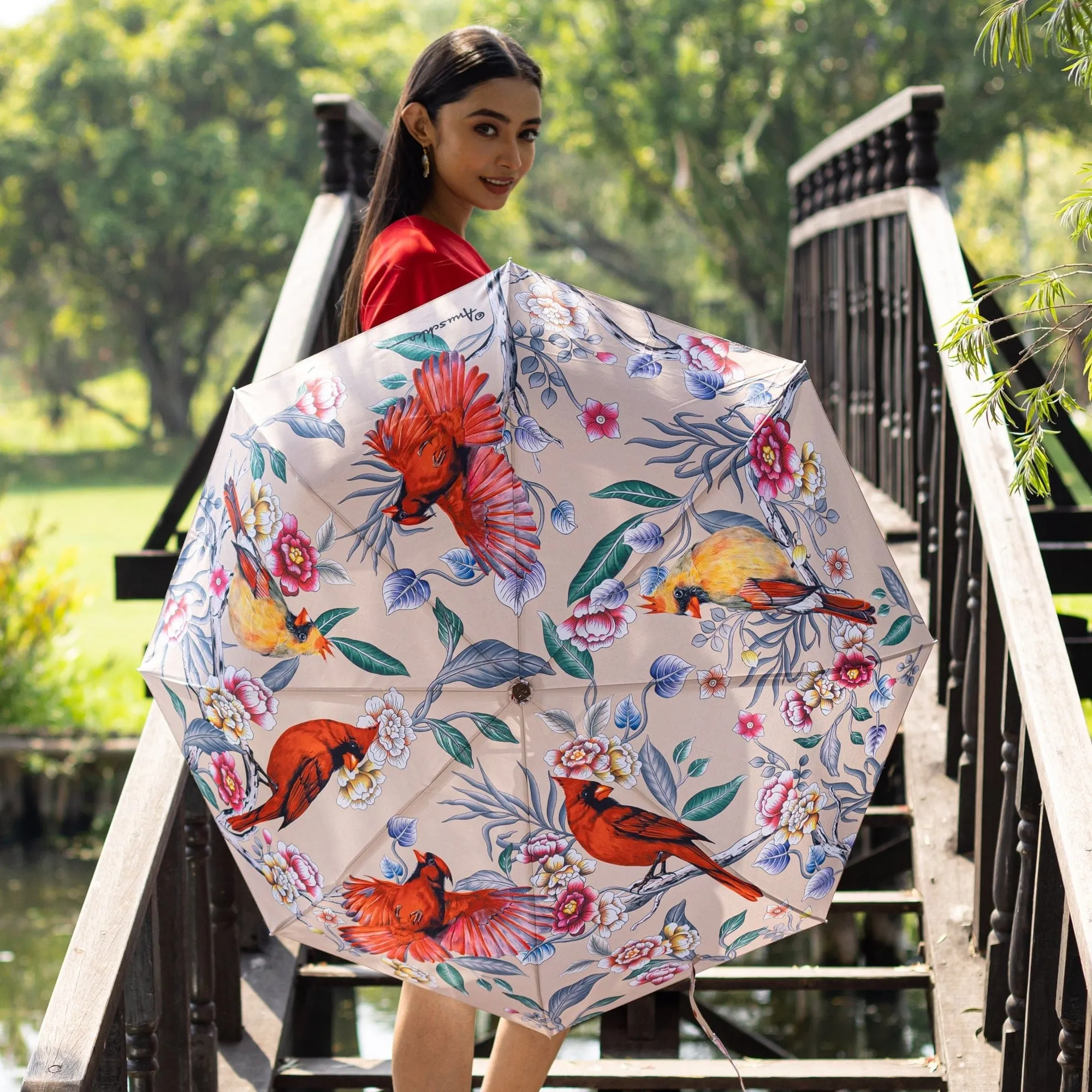 Money-saving Close Trendy Printed - Umbrella Open/ Auto 3100