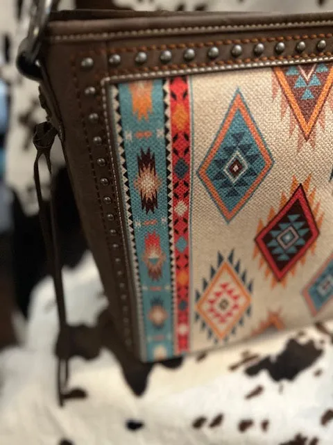 Montana West Boho Western Pattern Purse