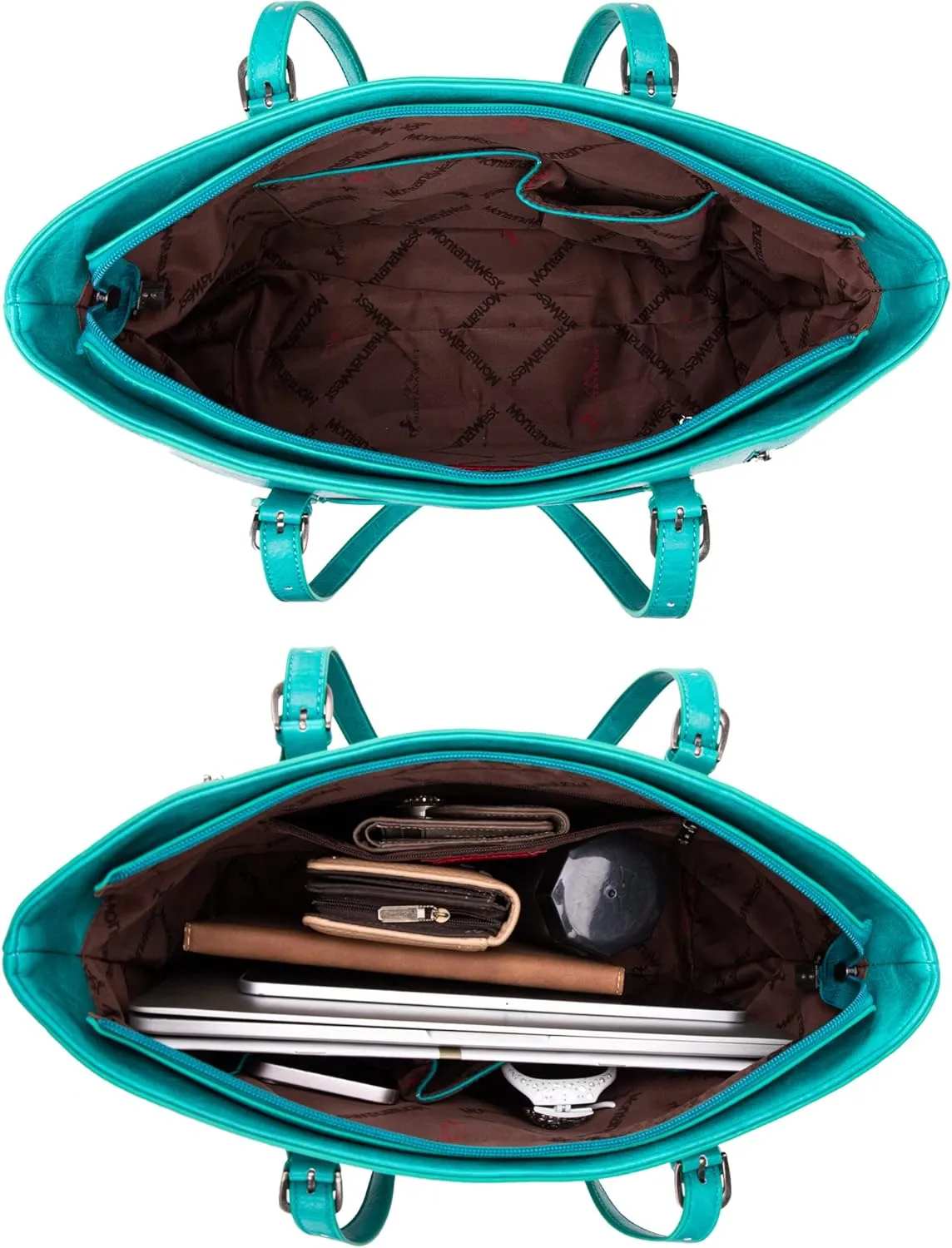 Montana West Purses for Women Tote Bag 3Pcs Set Leopard Print Satchel Handbags