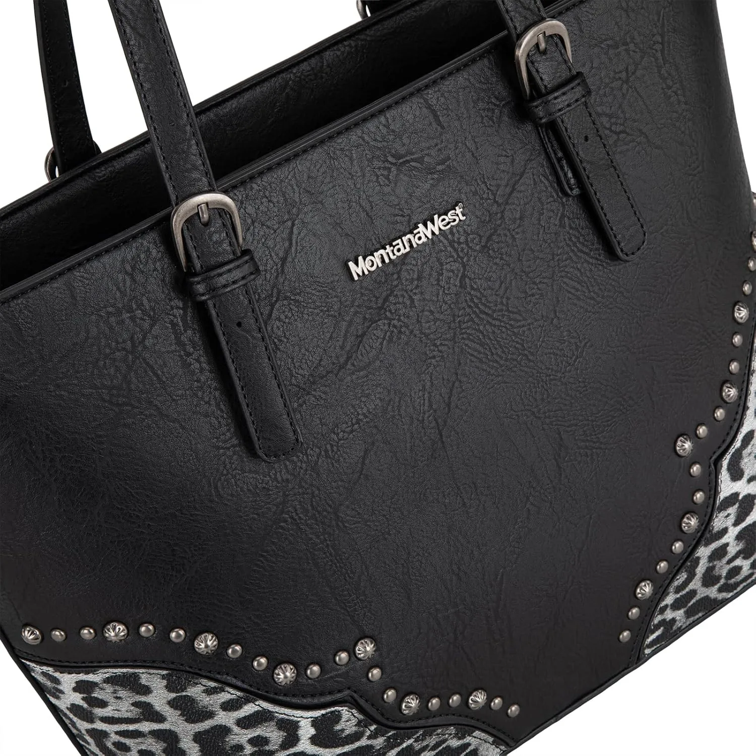 Montana West Purses for Women Tote Bag 3Pcs Set Leopard Print Satchel Handbags
