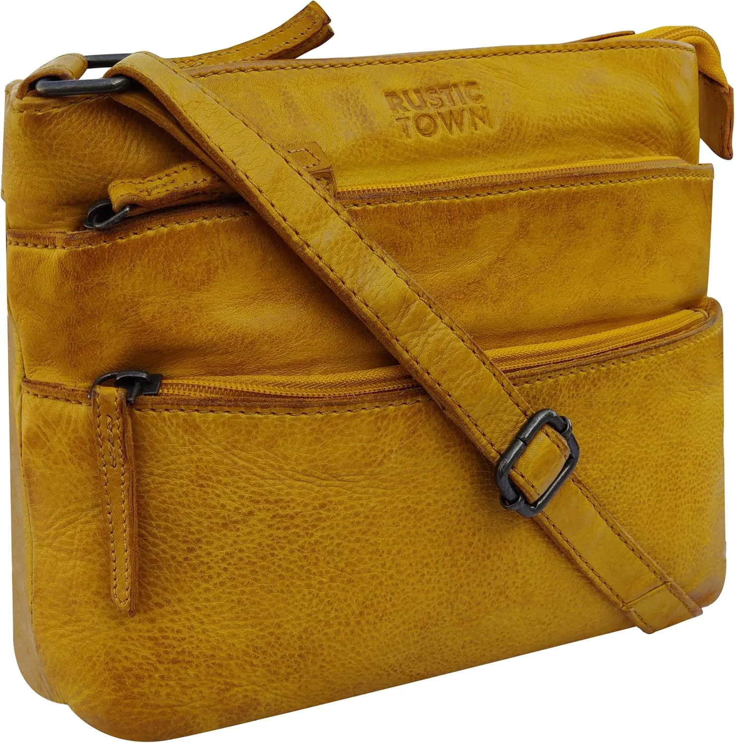 Mothers Day Gifts Leather Crossbody Bag for Women - Leather Travel Sling Purse Hobo Handbags for Girls
