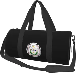 Navajo Nation Travel Luggage Duffel Bag Sports Rolling Foldable Duffel Bag, Black