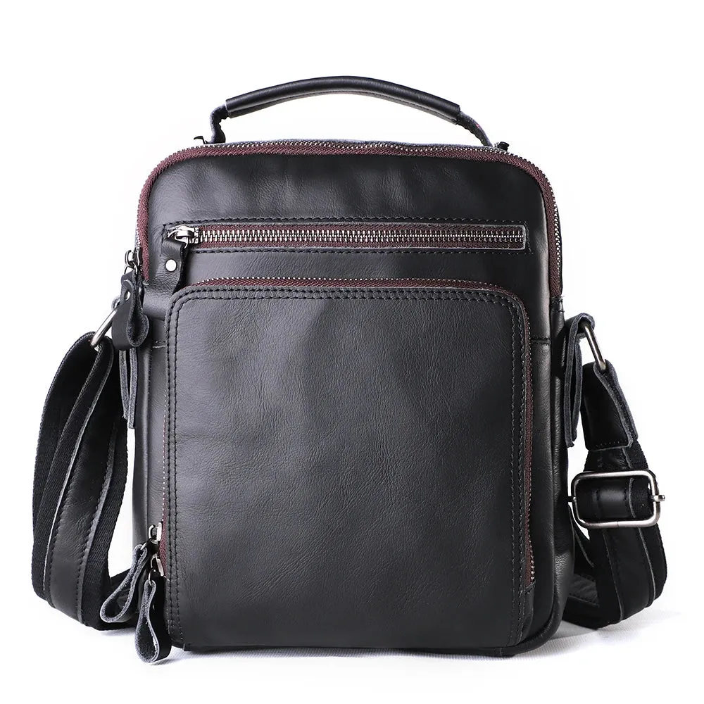 New Vintage genuine leather handbags for men