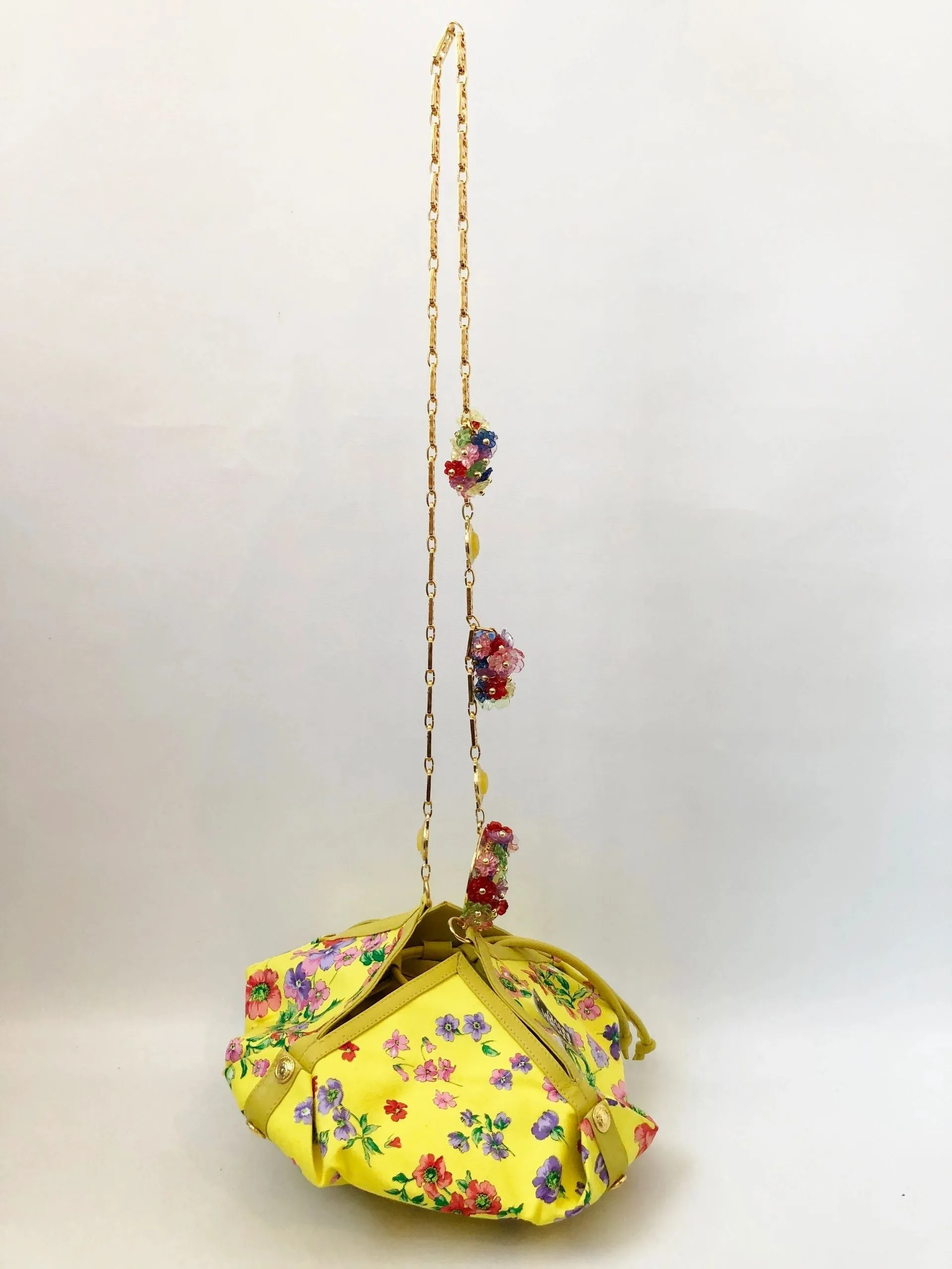 NEW Vintage Gianni Versace Couture Origami Shoulder Bag