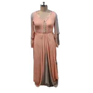 One Piece Chinnon Chiffon Dress