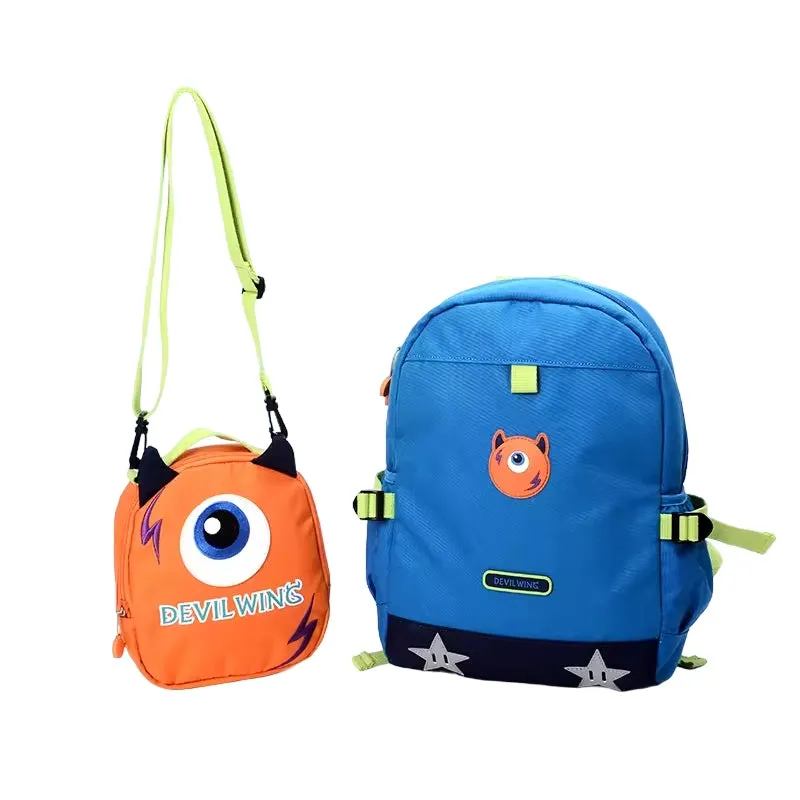Outing Backpack with Cross-Body Bag: Blue