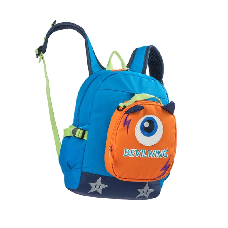 Outing Backpack with Cross-Body Bag: Blue