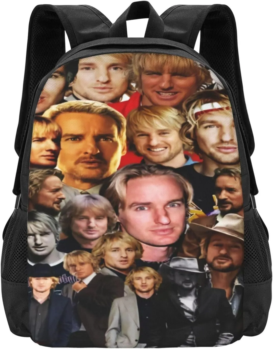 Owen Actor Wilson Backpack Laptop Computer Backpacks Travel Bag Double Shoulder Daypack for Work Hiking 15.6 Inch