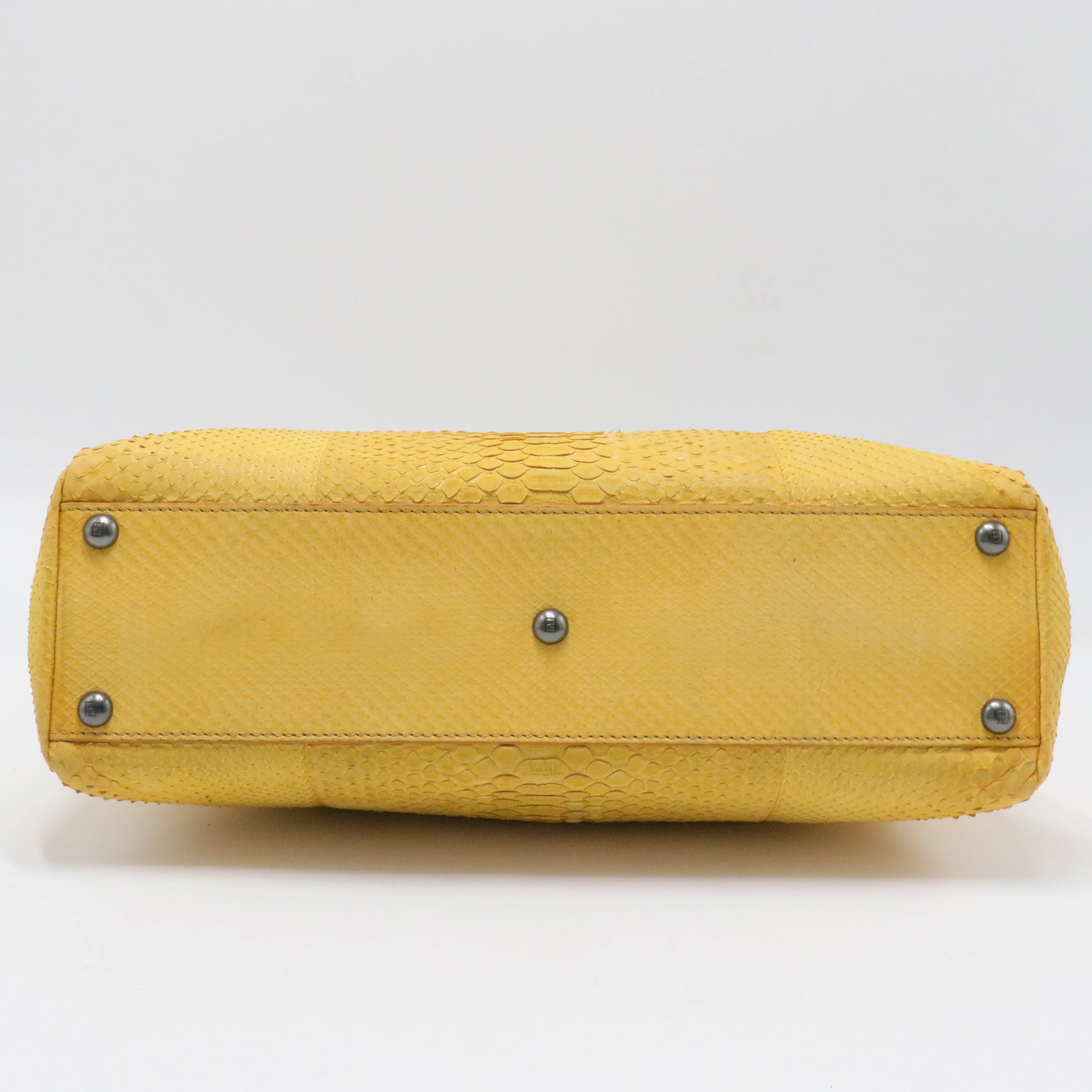 Peekaboo Bag Pony Hair with Beaded Interior Regular