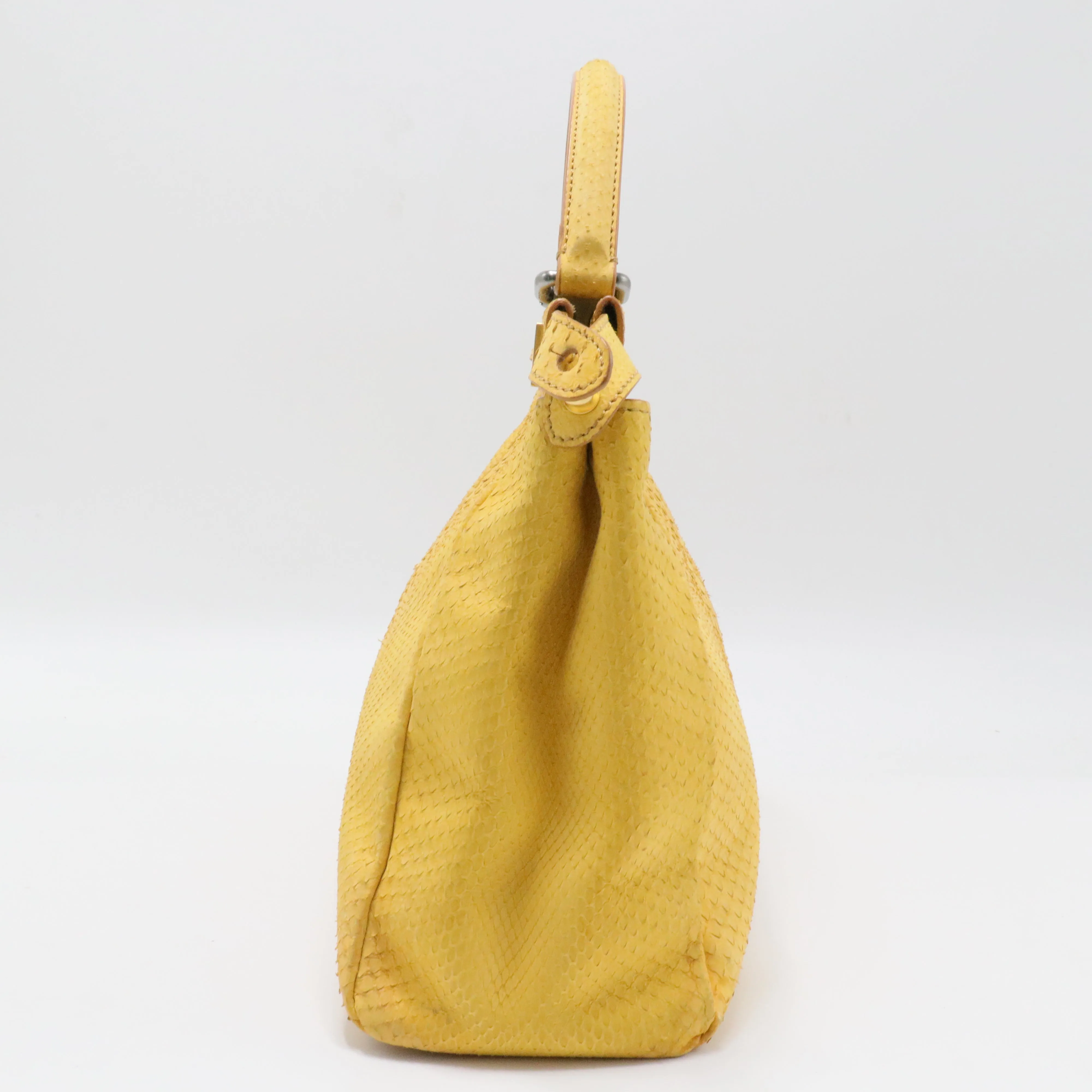 Peekaboo Bag Pony Hair with Beaded Interior Regular