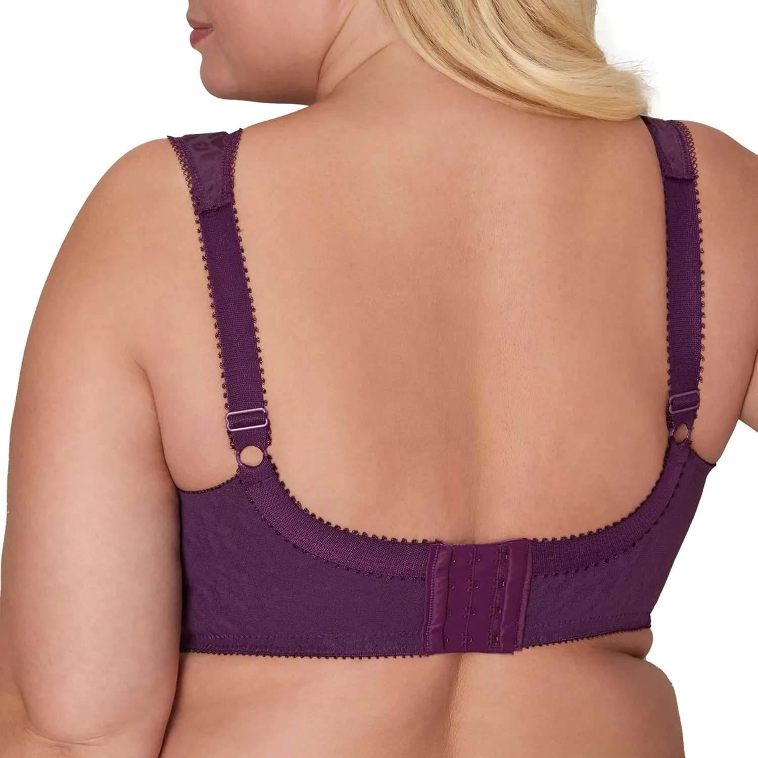 Playtex Women's Wireless Bra, 18 Hour Plus-Size Bras Available, Full Coverage, Smoothing, 4693, Single or 2-Pack