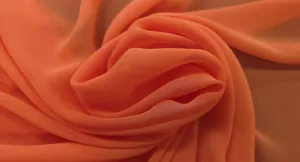 Polyester Chiffon 112cm Orange
