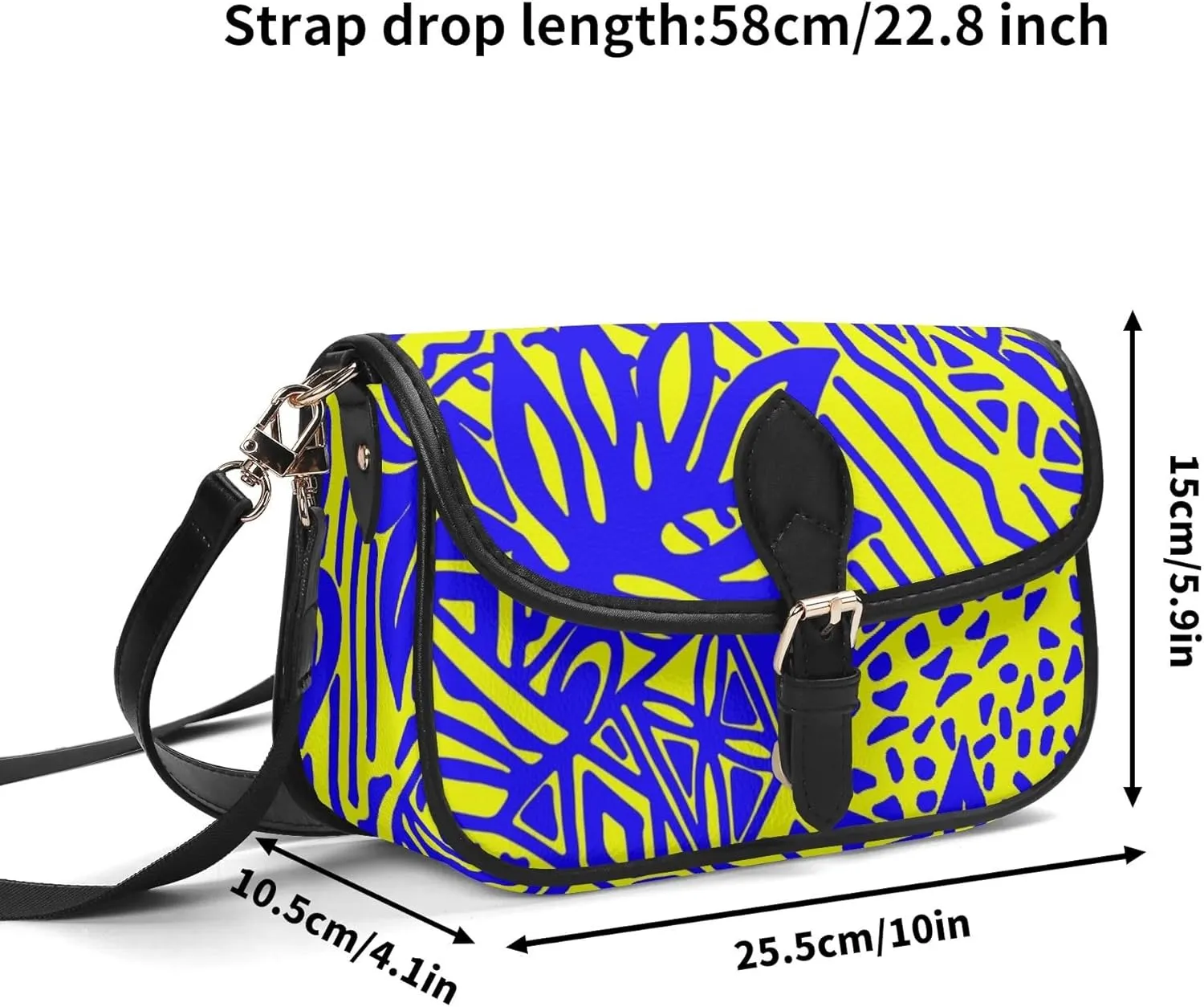 Polynesian Custom Women'S Crossbody Small Square Bag Samoa Hawaiian Tribal Design Floral Print Custom Crossbody Bag