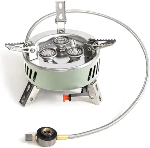 Portable Stove Camping Burners Outdoor Survival Furnaces Stove Folding Furnaces Stove For Outdoor Camping Hiking