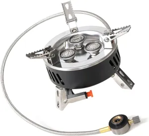 Portable Stove Camping Burners Outdoor Survival Furnaces Stove Folding Furnaces Stove For Outdoor Camping Hiking