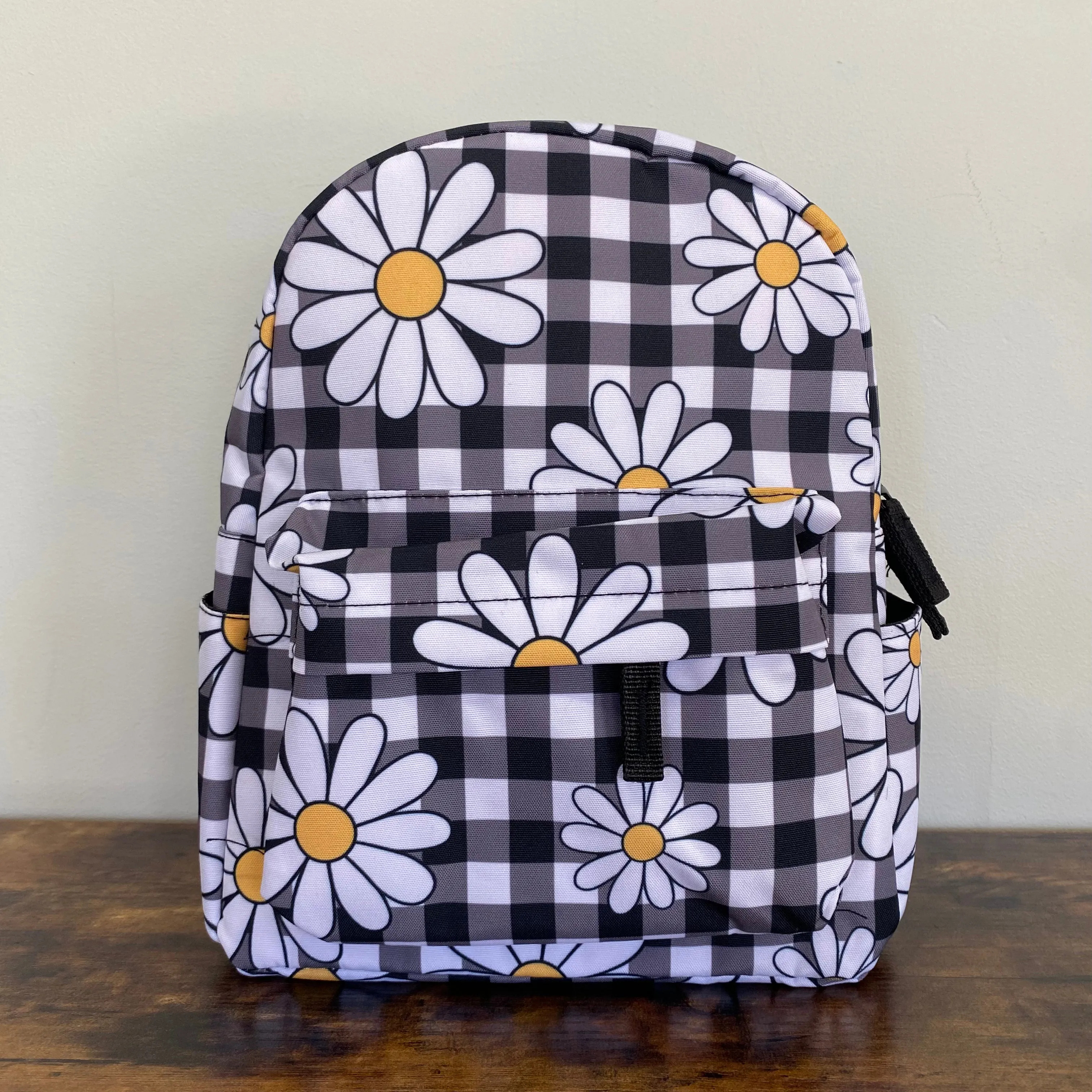 Pouch & Mini Backpack Set - Daisy Gingham